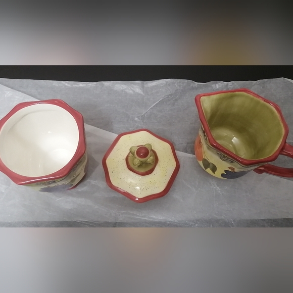 3 TABLETOPS MEDICI HAND PAINTED DISHWARE SET - Picture 5 of 5